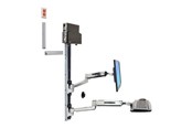 Skærmholder - Ergotron LX Sit-Stand Wall Mount System - 45-359-026