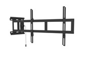 Vægbeslag, AV-Beslag & AV-Møbler - Multibrackets M Universal Swing Arm 180 Degrees Black - Max 25 kg - recommended for 47" - 7350022736214