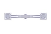 Vægbeslag, AV-Beslag & AV-Møbler - Multibrackets M Public Display Stand Dual Screen Mount 10"-24" Silver - Max - recommended for - 7350022736344