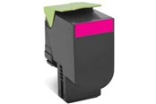 Blæk, Toner & Forbrugsstoffer - Lexmark 80C2SME Toner - Lasertoner Magenta - 80C2SME
