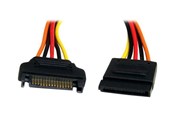 Strømkabel (ekstern) - StarTech.com 15 pin SATA Power Extension Cable - SATAPOWEXT12