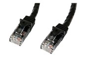 Netværkskabel - StarTech.com Gigabit Snagless RJ45 UTP Cat6 Patch Cable Cord - N6PATC15MBK