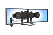Skærmholder - Ergotron Dual Monitor & Handle Kit - 97-718-009