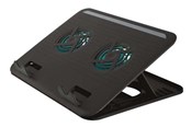 Køling og blæser - Trust Cyclone Notebook Cooling Stand - 17866