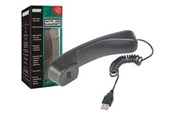 Mobil - Andet Tilbehør - DIGITUS SKYPE USB telephone handset DA-70772 - DA-70772