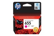 Blæk, Toner & Forbrugsstoffer - HP 655 / CZ111AE - Magenta Ink - Blækpatron Farve-baseret rød - CZ111AE#BHK