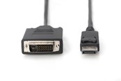 Skærmkabel - DIGITUS DisplayPort to DVI-D Adapter Cable - AK-340301-030-S