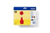 Blæk, Toner & Forbrugsstoffer - Brother LC121 / LC 121 Value 4-Pack Black Cyan Magenta Yellow - LC121VALBP