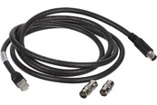 Lauritz Knudsen - LK IHC Net Basic tilslutningskabel for R og TV, sort - 2 meter - 378P5032