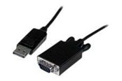 Skærmkabel - StarTech.com DisplayPort to VGA Adapter Cable DP to VGA - DP2VGAMM3B
