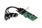 Netværksadapter (netkort, printserver mv.) - StarTech.com 4 Port PCI Express PCIe Serial Combo Card - PEX4S232485