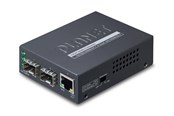 Repeater, boostere, bridges & transceiver - PLANET GT-1205A Media Converter 10/100/1000BASE-T to Dual 100/1000BASE-X SFP - GT-1205A