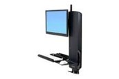 Skærmholder - Ergotron StyleView Sit-Stand Vertical Lift High Traffic Area - 61-081-085