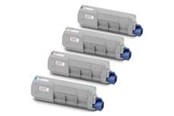 Blæk, Toner & Forbrugsstoffer - OKI MC7x0 - Laser Toner - Lasertoner Cyan - 45396303