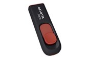 USB Stick - A-Data Classic Series C008 Capless - Sort - 16GB - USB Stick - AC008-16G-RKD