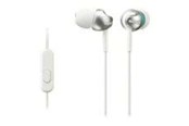 Hovedtelefoner/headset - Sony MDR-EX110AP Headset - White - MDREX110APW.CE7