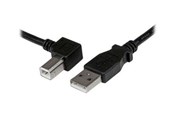 USB kabel - StarTech.com USB 2.0 A to Left Angle B Cable - USBAB2ML
