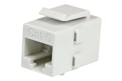 Netværkskabel - StarTech.com Cat 6 RJ45 Keystone Jack Network Coupler - Hvid - 0cm - C6KEYCOUPLWH