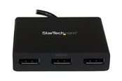 Skærm & Lyd switch - StarTech.com Triple Head DisplayPort 1.2 Multi Monitor MST Hub - MSTDP123DP