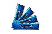 RAM - G.Skill Ripjaws 4 DDR4-2133 - 16GB - CL15 - Quad Channel (4 pcs) - Intel XMP - Blå - F4-2133C15Q-16GRB