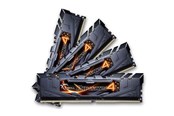 RAM - G.Skill Ripjaws 4 DDR4-2133 - 16GB - CL15 - Quad Channel (4 pcs) - Intel XMP - Sort - F4-2133C15Q-16GRK