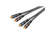 Audio kabel - Pro RCA Stereo Cable - Shielded - 10m - 4040849504341