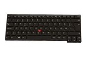 Tastatur - Lenovo L440/T431s/T440/T440s/T440p/L440 keyboard DK - Dansk - Sort - 04Y0833