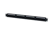 Netværkstilbehør - StarTech.com 24 Port 1U Rack Mount Cat 6 110 Patch Panel - C6PANEL24
