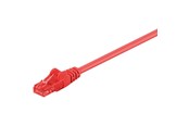 Netværkskabel - Pro LAN CAT 6 UTP - Rød - 1m - 4040849684418