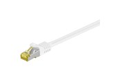 Netværkskabel - Pro RJ45 patch cord CAT 6A S/FTP (PiMF) 500 MHz with CAT 7 raw cable white - 4040849910906