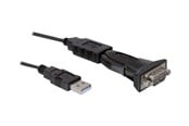 Netværksadapter (netkort, printserver mv.) - DeLOCK USB2.0 to Serial Adapter - 61460