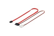 SATA & ATA kabel - Pro SATA Slimline Cable & Power 0.30m - 4040849957130