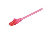 Netværkskabel - Pro LAN CAT 6 U/UTP - Pink - 0.25m - 4040849952524