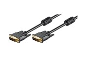 Skærmkabel - Pro DVI-D DL - 5m - Sort - DVI-D-5
