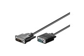 Skærmkabel - Pro DVI-I SL - VGA Cable - Black - 3m - 4040849509919