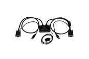 KVM-switch - StarTech.com 2 Port USB VGA Cable KVM Switch - SV211USB