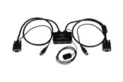 KVM-switch - StarTech.com 2 Port USB VGA Cable KVM Switch - SV211USB