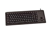 Tastatur - Cherry Compact-Keyboard G84-4400 - Tastatur - Engelsk - Sort - G84-4400LPBEU-2