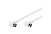 Antennekabel/stik - Pro Antenna Sat cable (F) 2x90° - 5m - 4040849673443