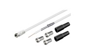 Antennekabel/stik - Pro Antenna Sat cable (F) Kit - 20m - 4040849516252