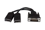 Skærmkabel - StarTech.com LFH 59 Male to Dual Female DisplayPort DMS 59 Cable - DMSDPDP1