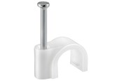 Kabel Organisering - Pro Cable Clip - White - 7mm - 4040849170799