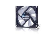 Kabinet Køler - Fractal Design Fan Silent R3 - Kabinet køler - 80mm - Sort med hvide vinger - 18 dBA - FD-FAN-SSR3-80-WT