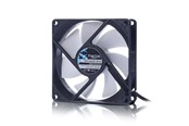 Kabinet Køler - Fractal Design Fan Silent R3 - Kabinet køler - 92mm - Sort med hvide vinger - 18 dBA - FD-FAN-SSR3-92-WT