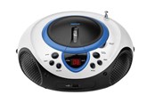 CD Player - Lenco SCD-38 USB - Portable FM Radio CD and USB player - Blue - SCD38USBBL