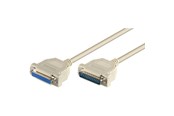 Parallel / Seriel kabel - Pro Seriel 25-pins D-Sub (M/F) - 1.8m - 4040849505416