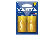 Batteri - VARTA Varta Longlife - D - 2-pak - 42333