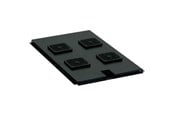 Rack skabe - Deltaco rack blæser bakke med 4 blæsere - 19-FT1U412
