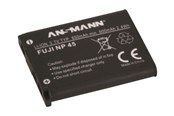 Batterier & batterigreb - ANSMANN A-Fuji NP 45 - 1400-0036