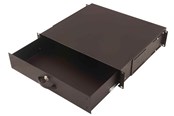 Rack skabe - DIGITUS DN-19 KEY-2U-SW - 2U - Keyboard Drawer & Document Storage - DN-19 KEY-2U-SW